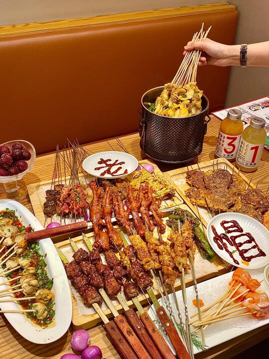本地人推荐，吃过三次以上的烧烤店！