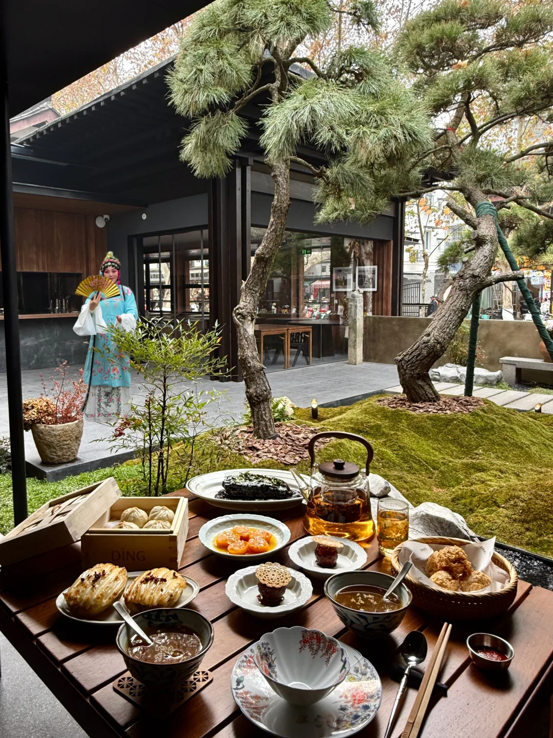 在杭州看起来很oldmoney的庭院餐厅🍃