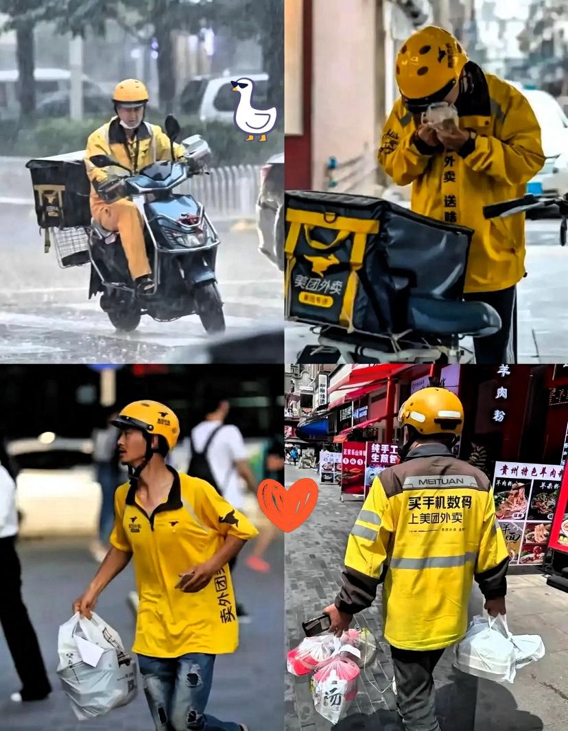 别再被“跑外卖轻松挣大钱”的说法忽悠了！
我弟上个月拼尽全力干了30天，
每天从