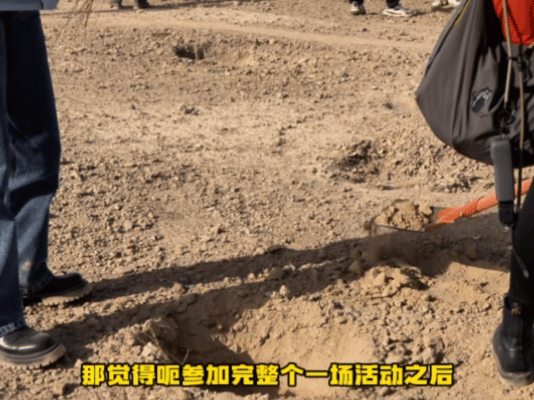 杭州年轻人的团建方式更新了杭州一公司开启193500棵梭梭树种植踏春不止游山玩水