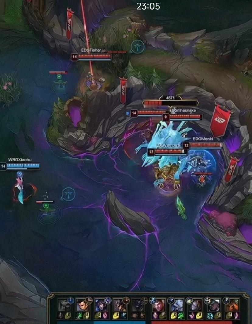 EDG 这中单估计夏季赛应该要抬下去了吧[思考]#WBG对战EDG##游戏233