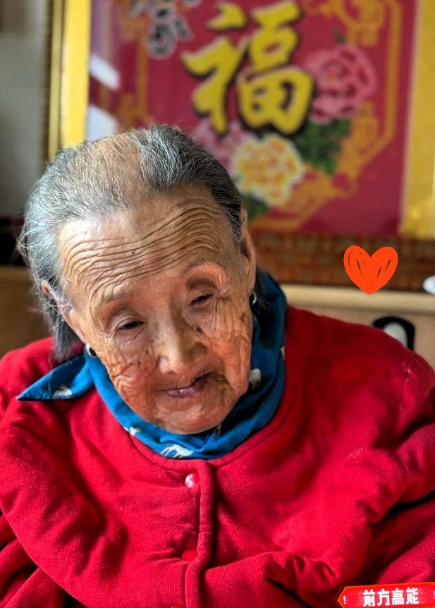 有这样一个让人唏嘘的故事：101岁的太奶奶，送走了她的3个女儿4个儿子，本该五世