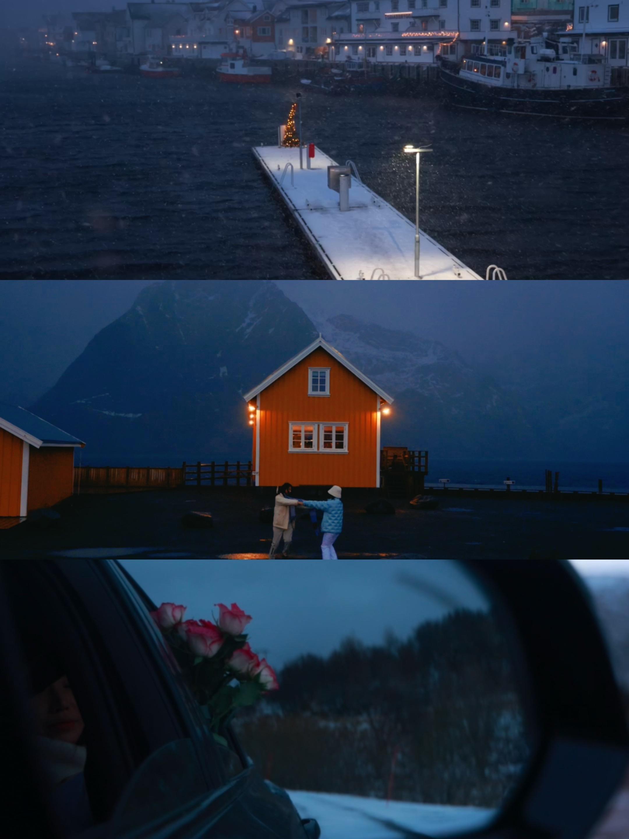 用一句话形容北欧给你的感觉？❄️ 冬天的氛围感 从蓝调的时候开始 治愈系风景