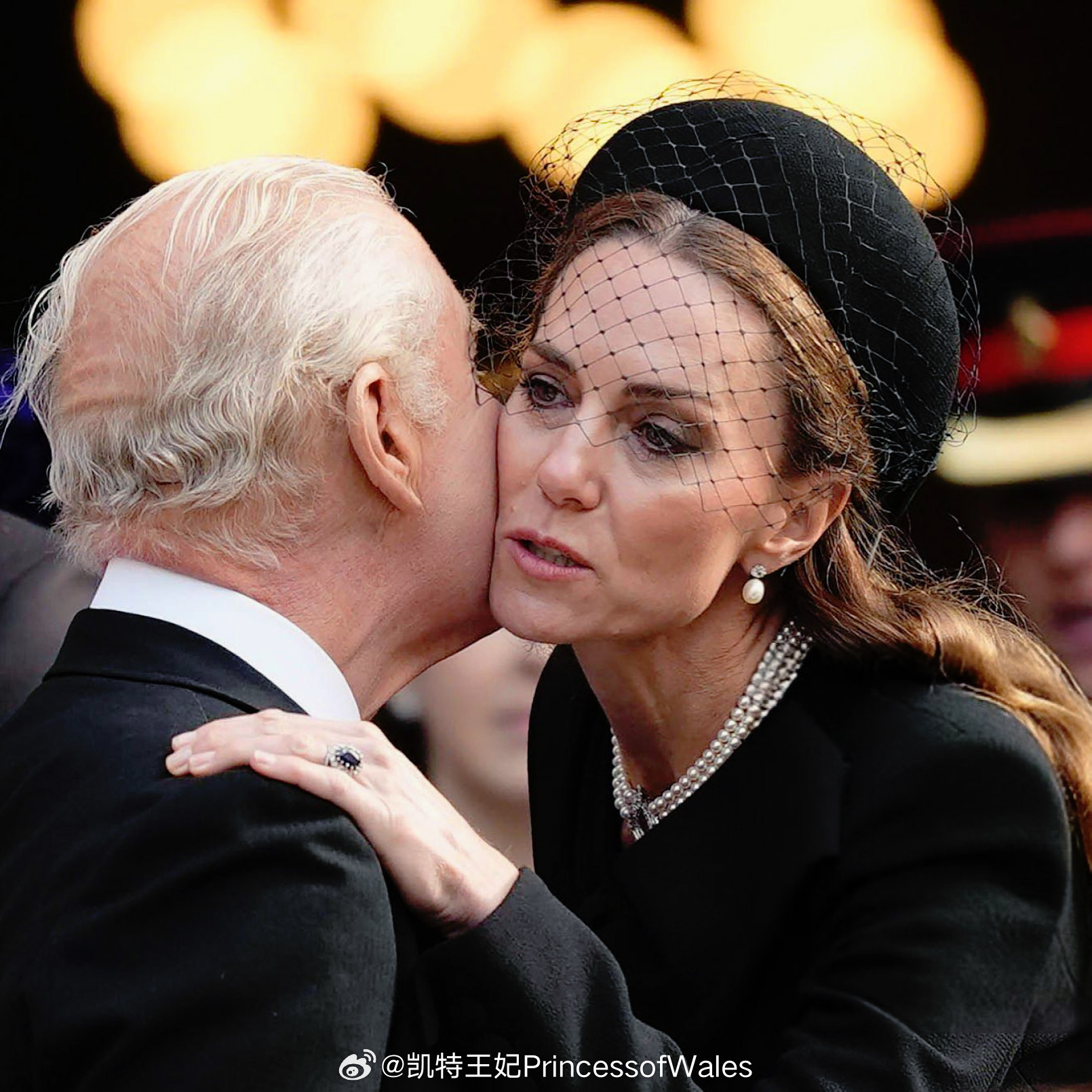 威尔士王妃凯瑟琳[超话]肯特公爵夫人葬礼 凯特王妃英国王室 ​​​