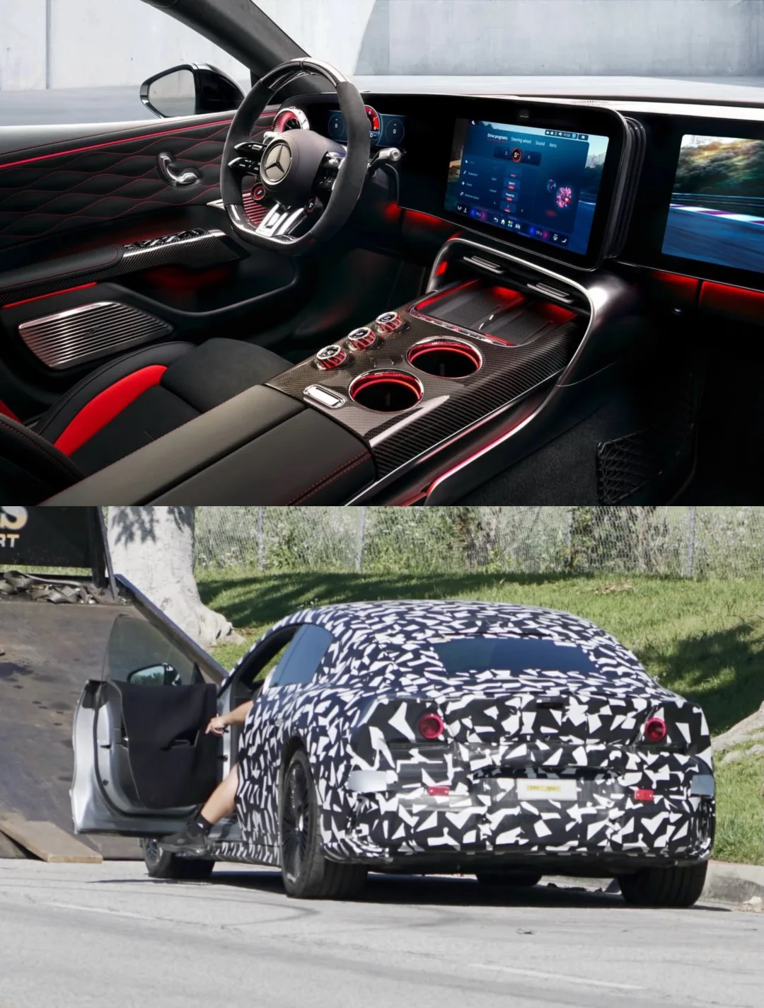 Mercedes-AMGGT4-Door Coupe内饰照曝光