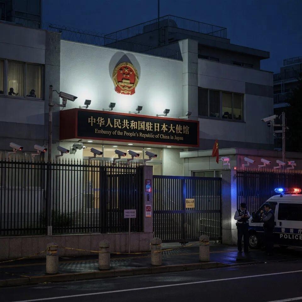 针对近期一系列恐怖威胁，中国驻日本大使馆主要采取了两方面行动：一方面对日方展开强