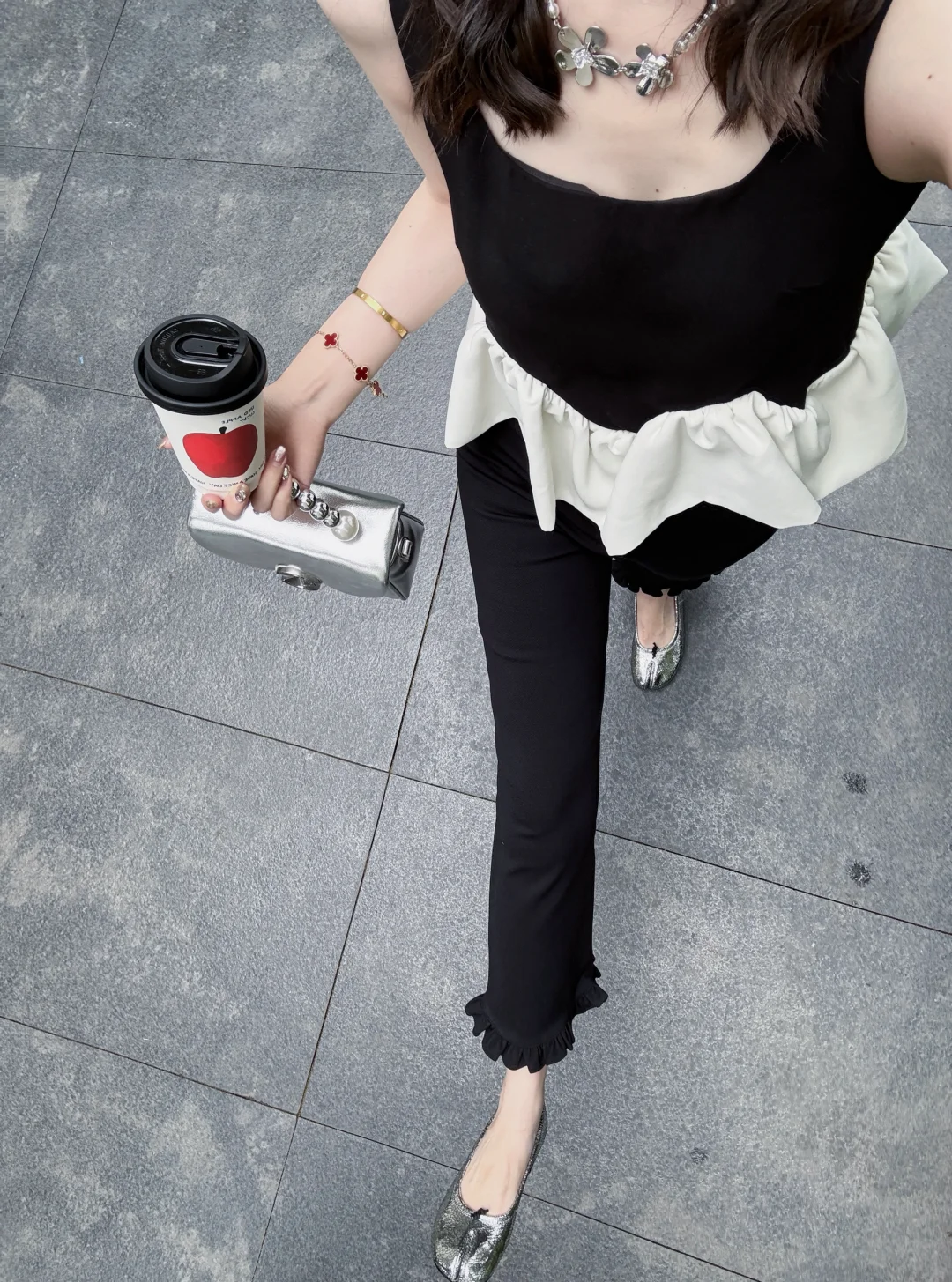 精致黑色系小套装 ♠️周末约会就要漂漂亮亮～