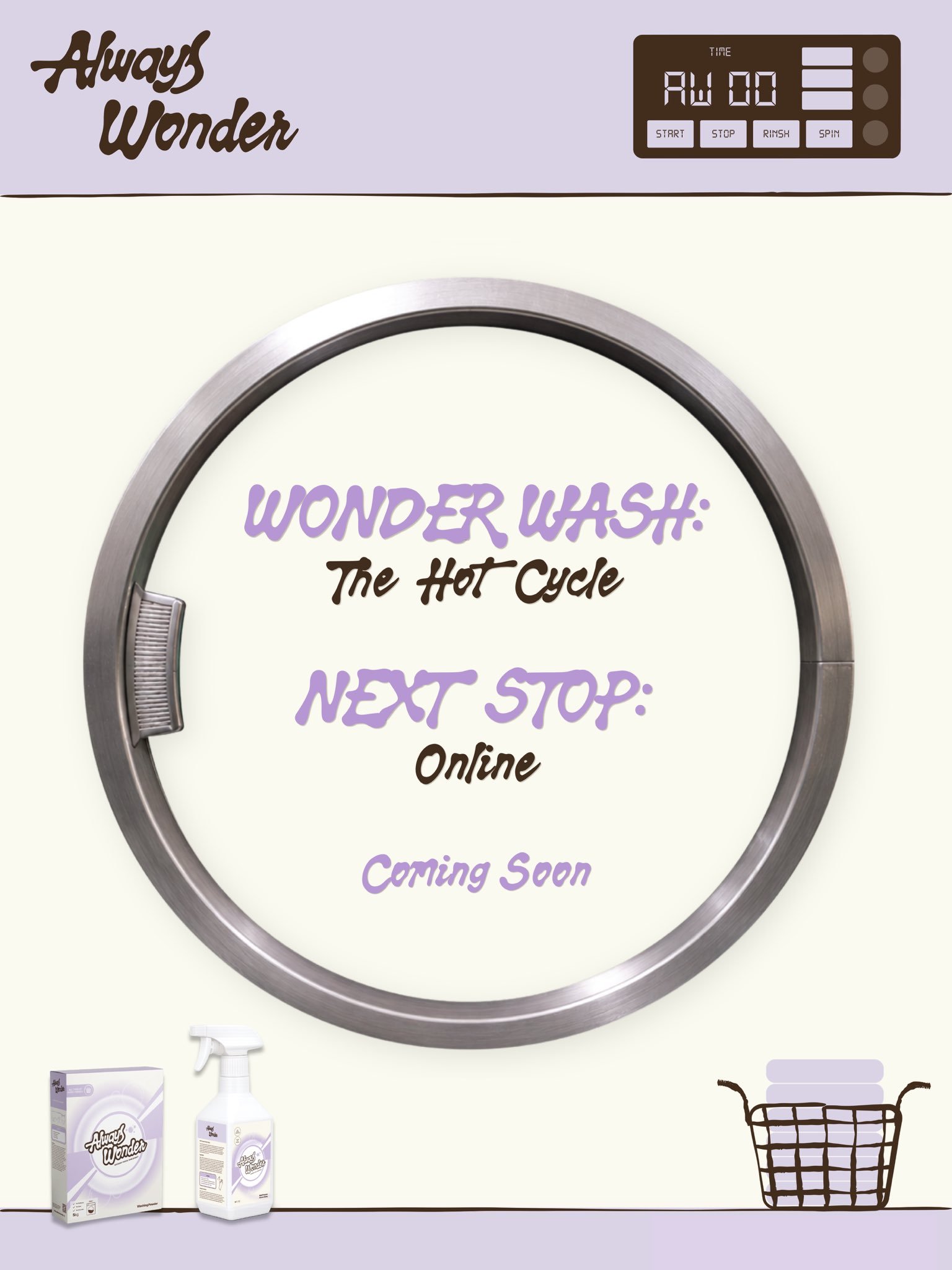 AlwayswonderCo更新「《WONDER WASH：热循环》即将登陆线上
