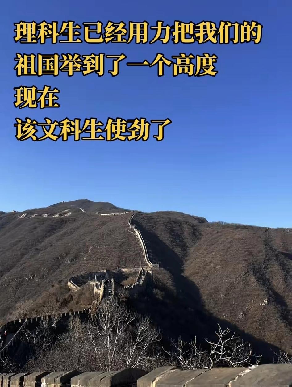 未来几十年，顶级文科生会迎来黄金期，张维为，金灿荣，沈逸，高志凯等
理科强骨，文