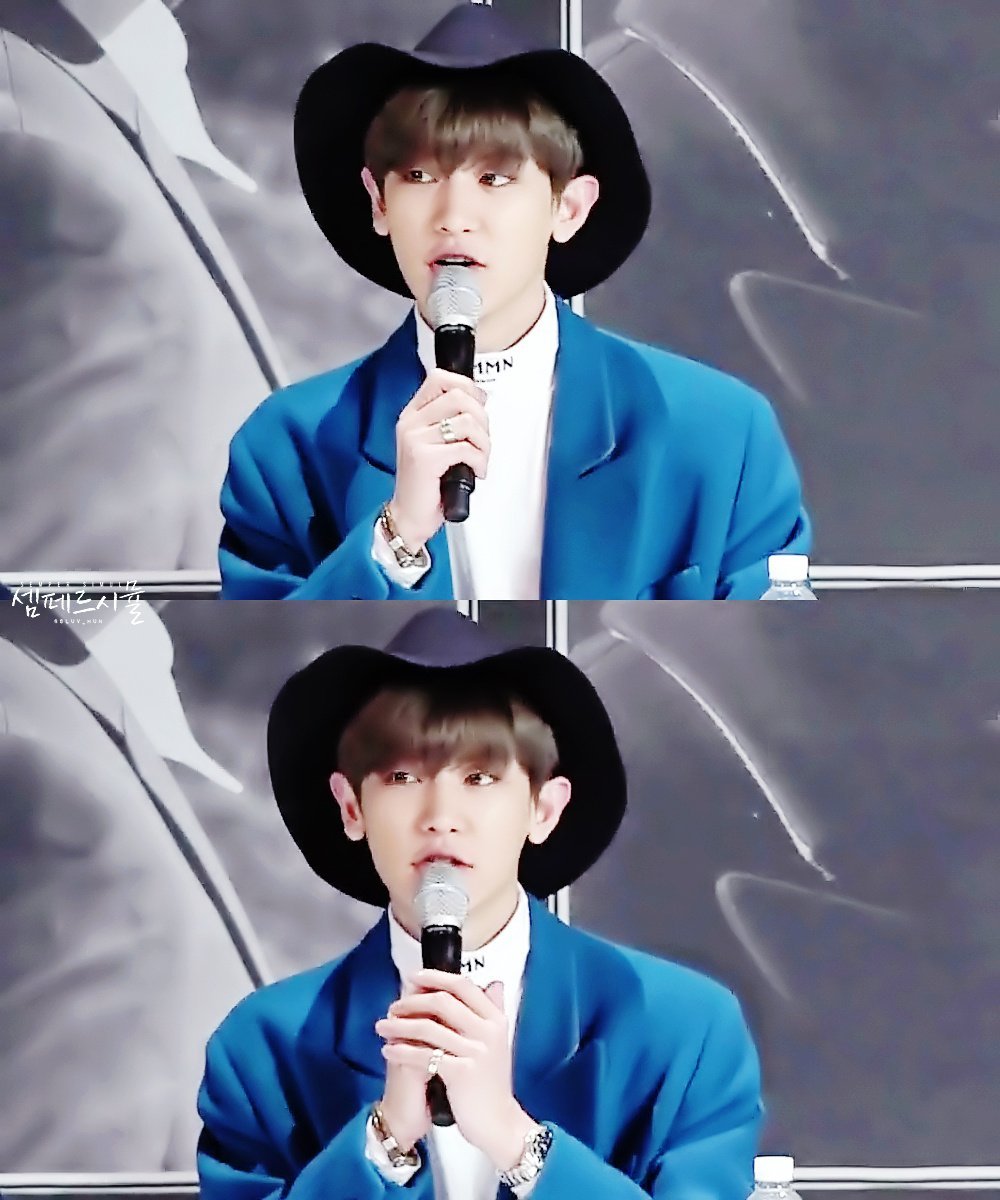 #朴灿烈# 150330 EXODUS发布会 ​​​