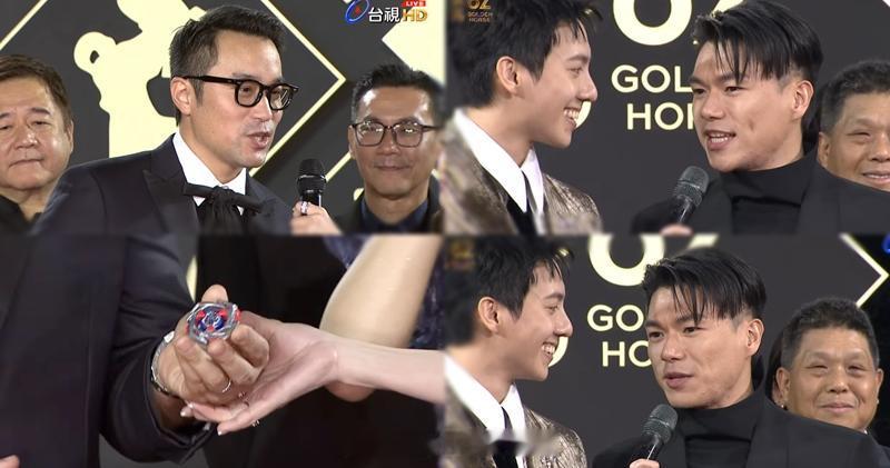 明报：金马62｜柯炜林自爆穿黑底 抱父母沾幸运 张孝全争影帝 女儿幸运物加持第6