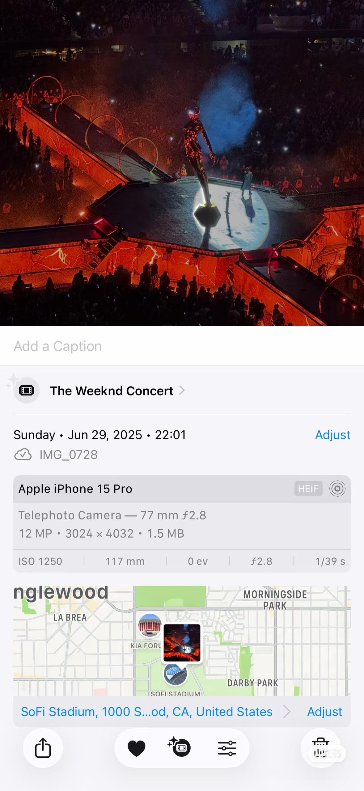 iPhone相册能识别出是谁的演唱会[柯基] ​​​