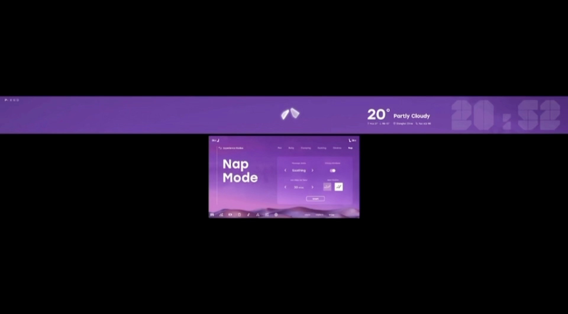 FREELANDER神行者 的座舱 HMI，这个组合大家应该能看出内饰布局吧。