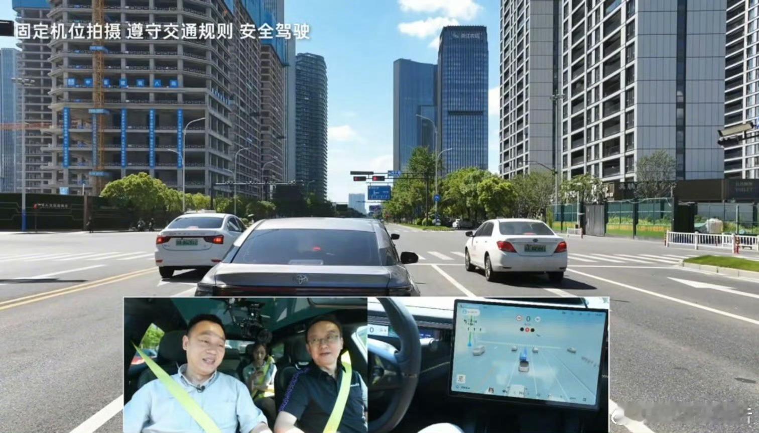 首台索尔芯片轿车NOA景区实测 8月8日，新浪汽车报道，领克10 EM-P首次在