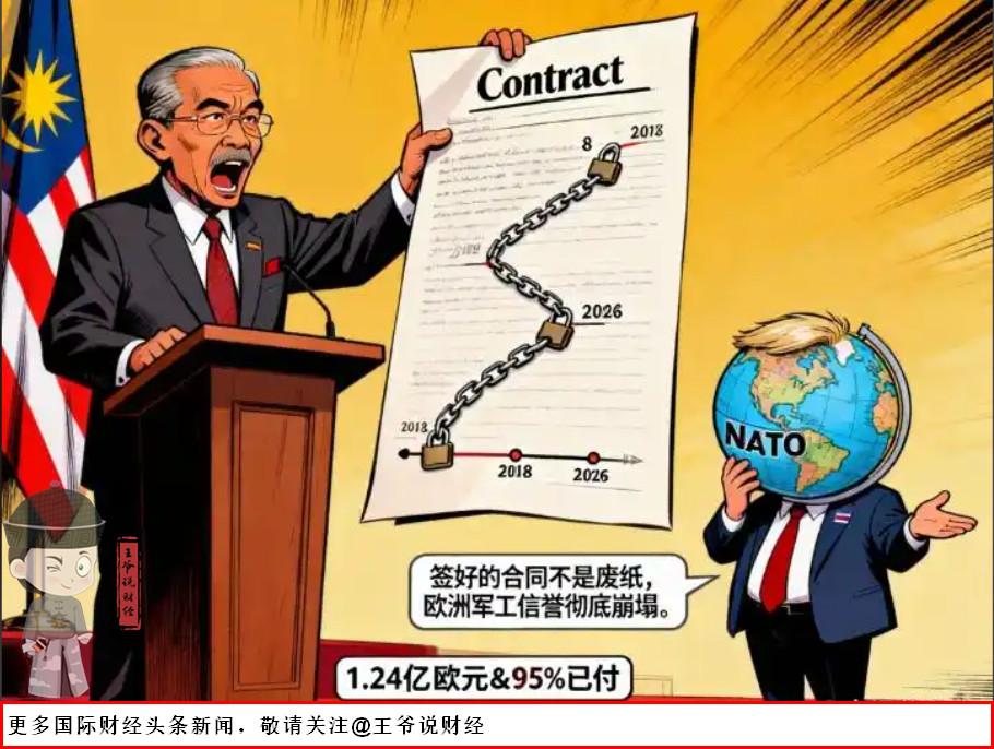 【双标！军购被“砍单”，马来西亚向挪威索赔逾2.5亿美元！】

5月20日，马来