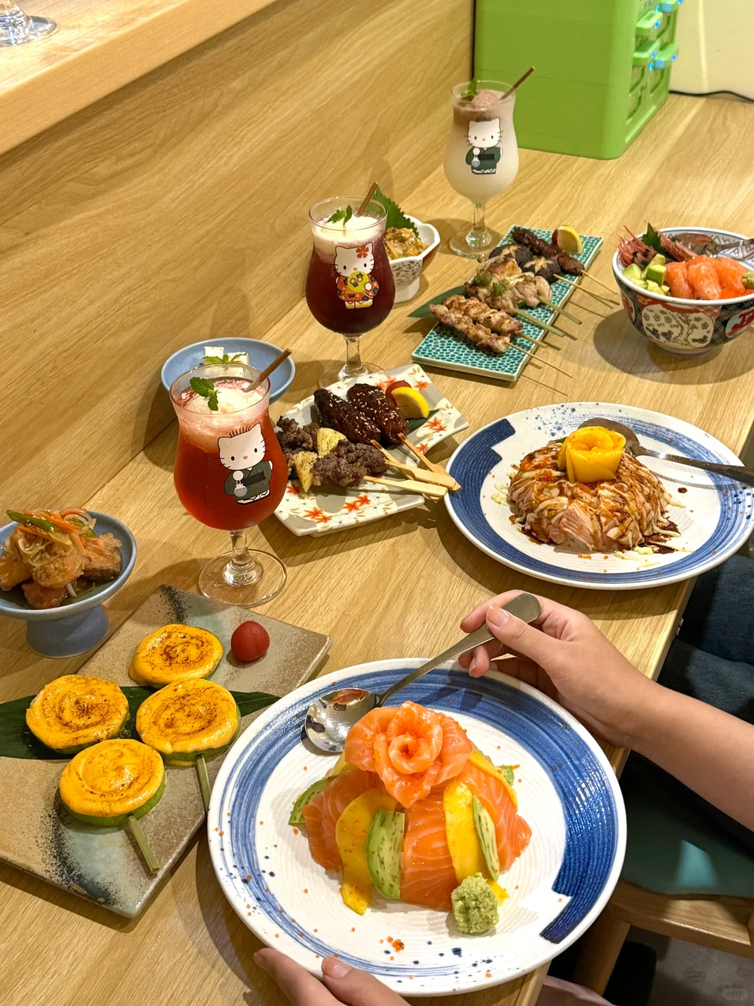 合肥的！！本i人坠爱的hellokitty小食堂！！🥹