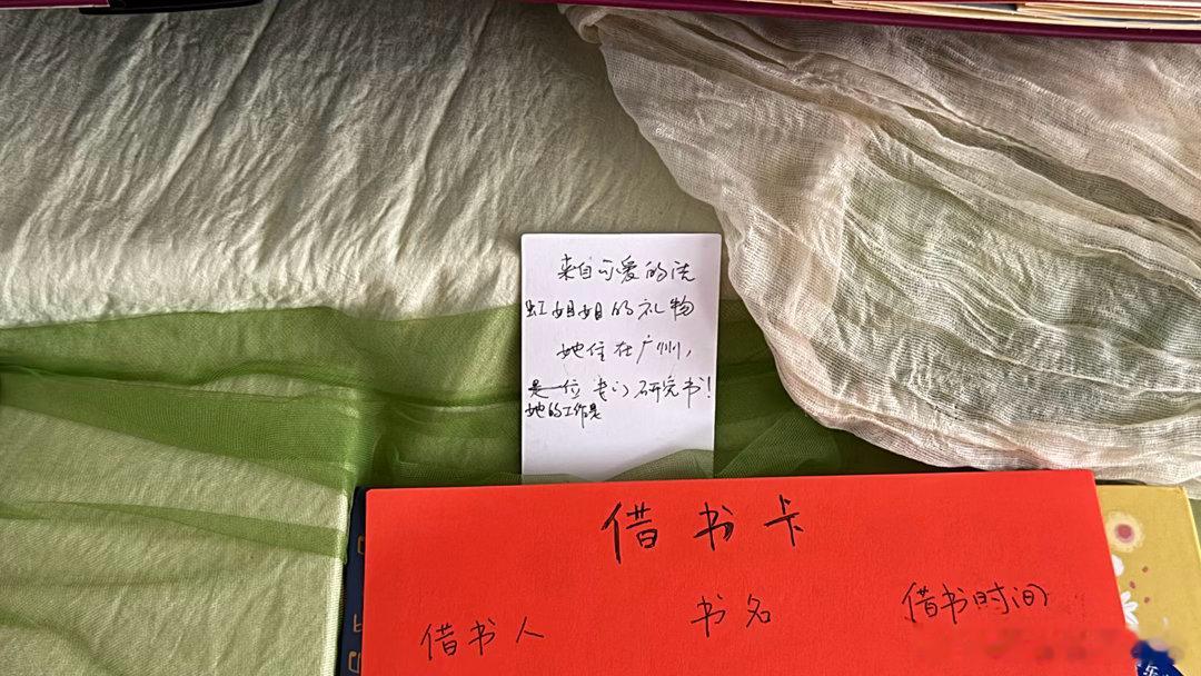 广州的一个大姐姐，估计职业是出版社的编辑，给孩子们捐了一批画册、书籍。前几天几位
