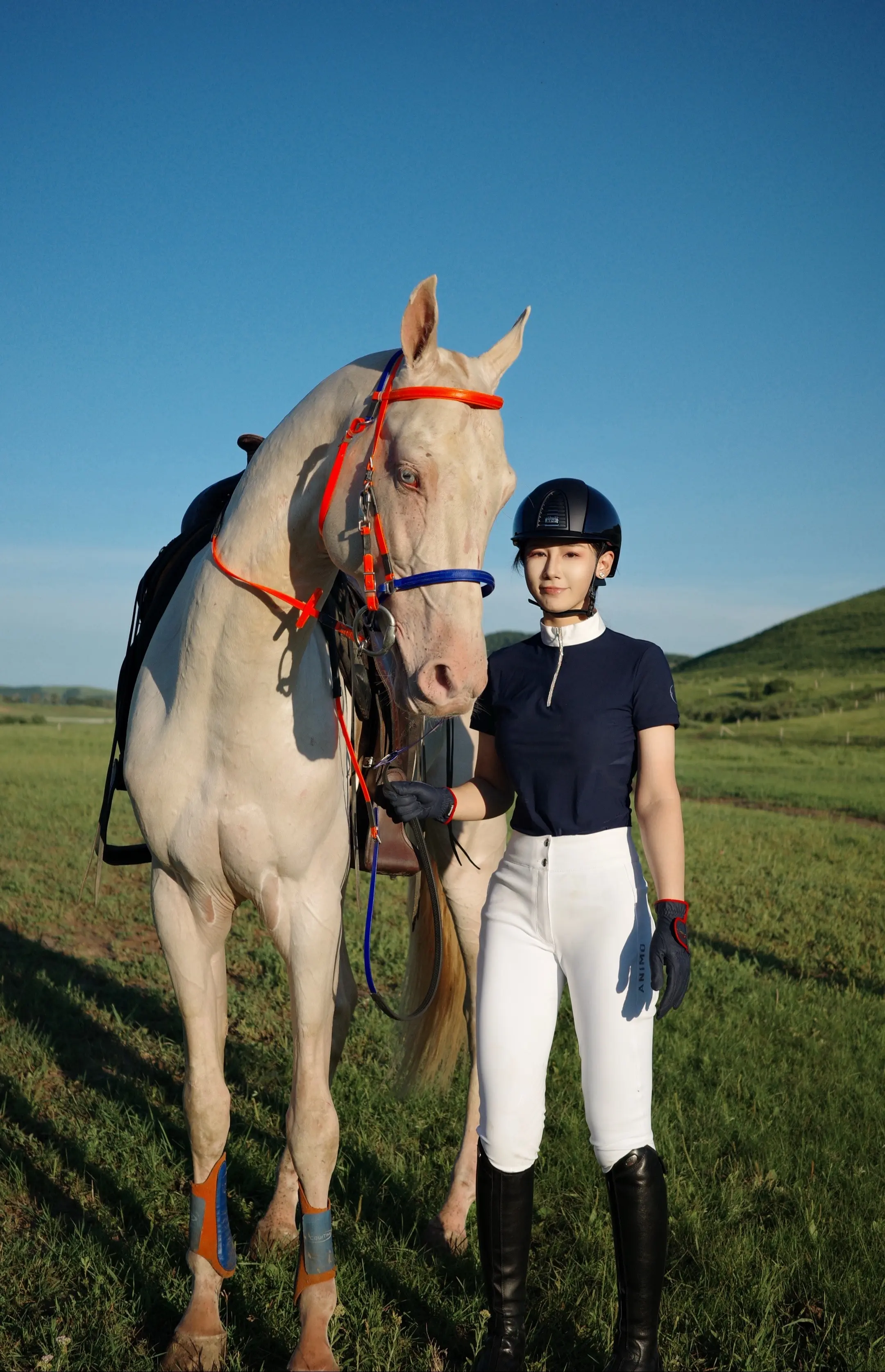 骑白马的不一定是王子 也有可能是大腿儿 哈哈