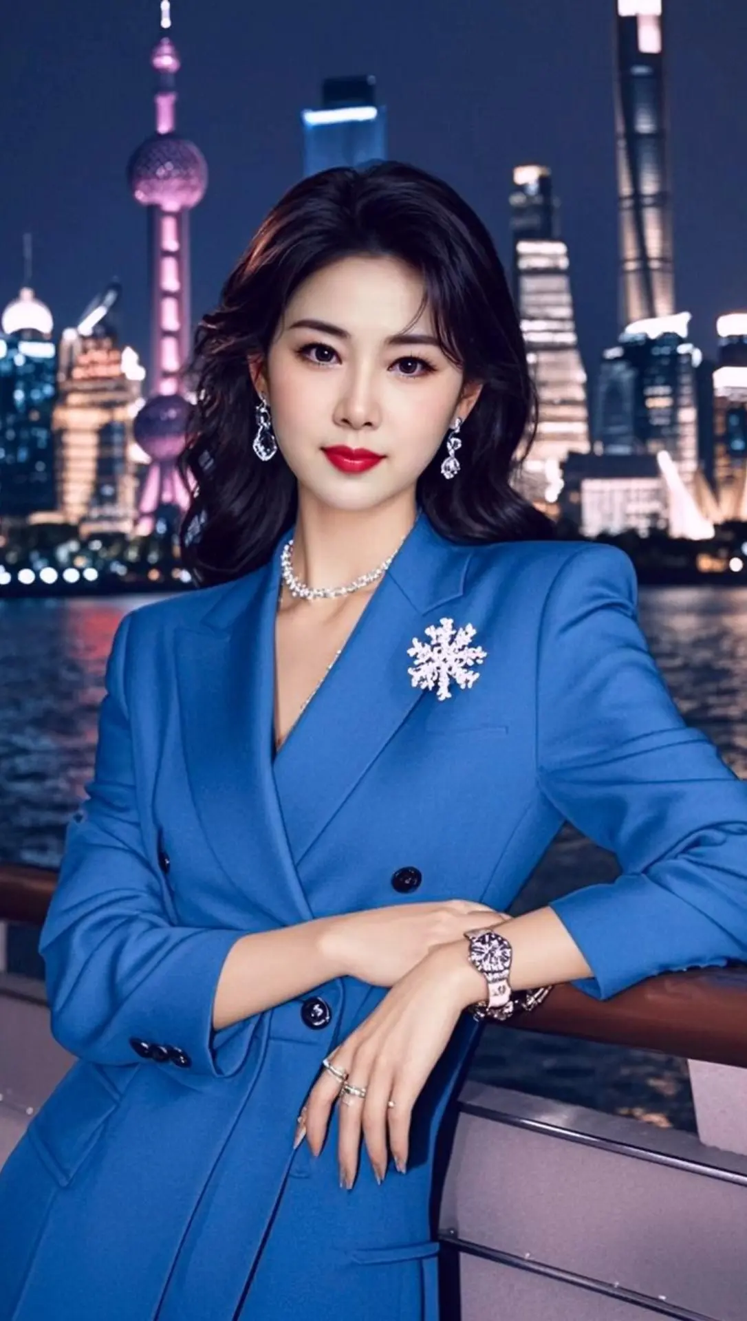 AI优雅都市写真 随变ai随便玩