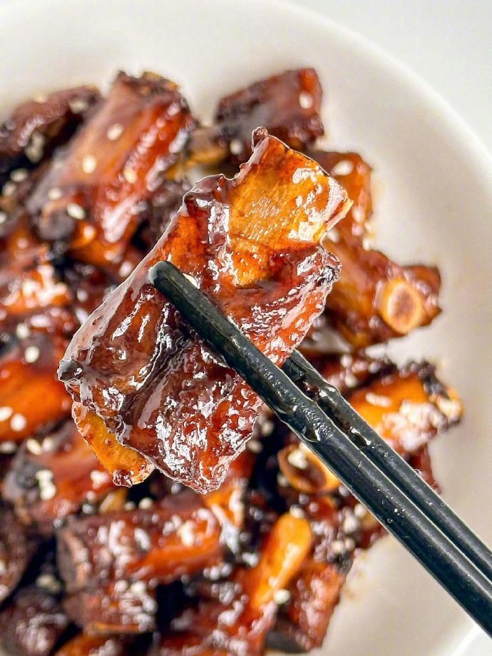 巨简单巨好吃的糖醋排骨，酸甜可口好吃又下饭[馋嘴] ​​​