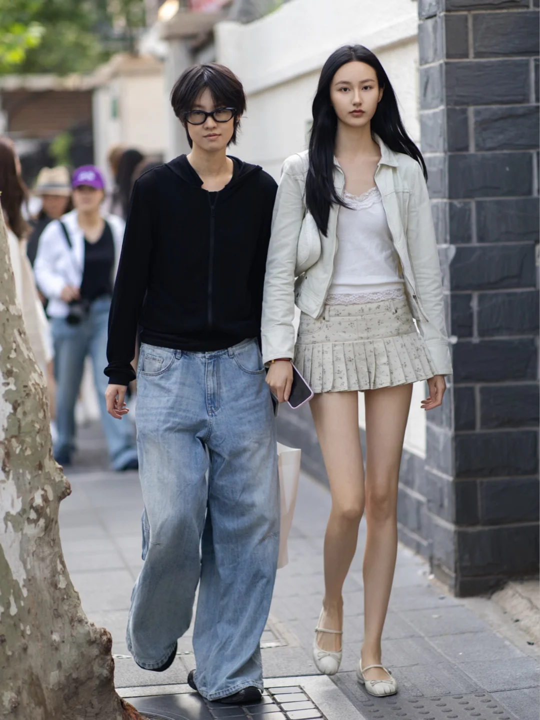 初夏街头