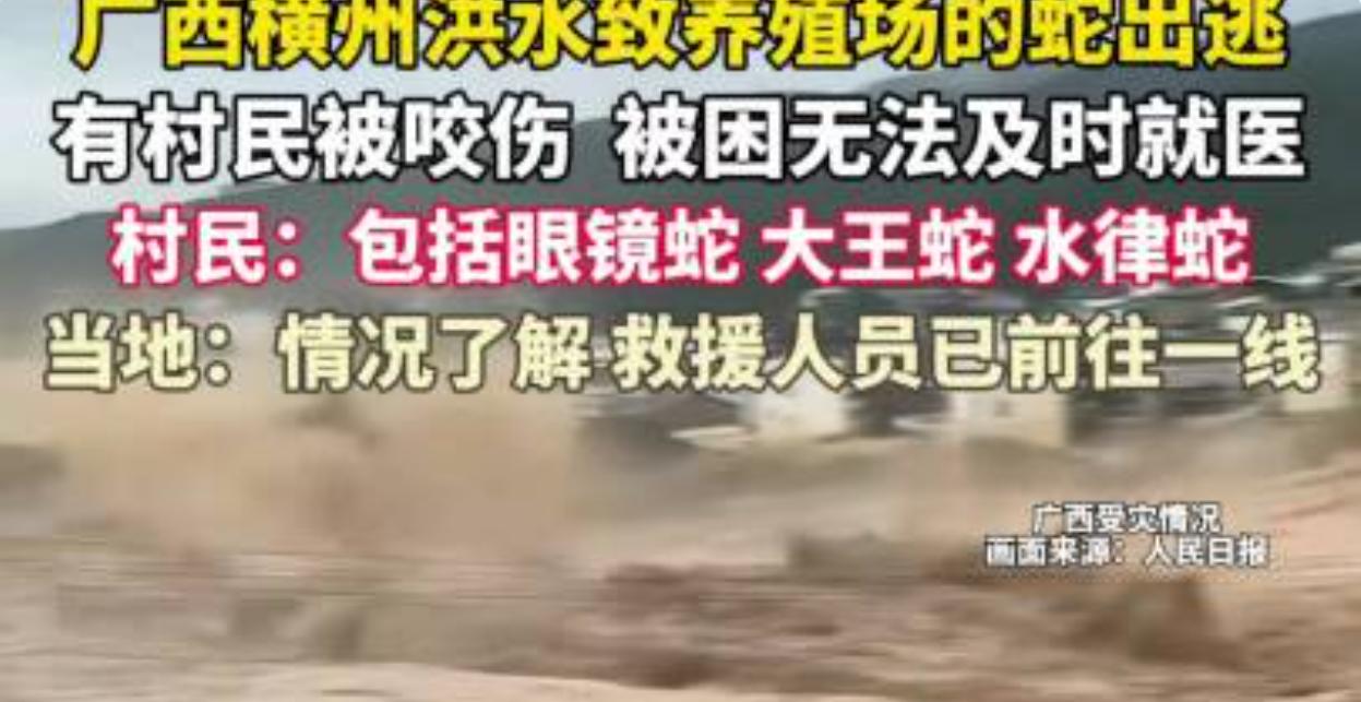 受台风带来的强降雨影响，7 月 6 日广西南宁市横州市云表镇出现严重洪涝，六蓝水