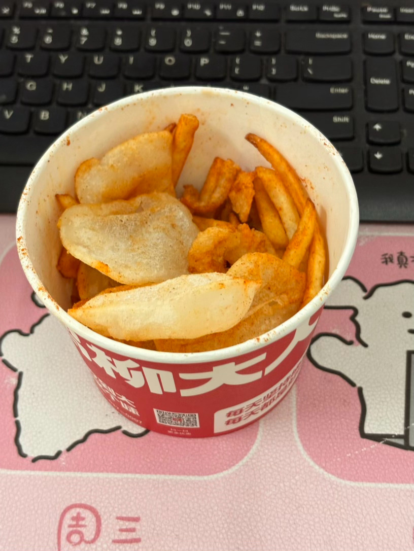 同事妹妹买的鸡柳大人