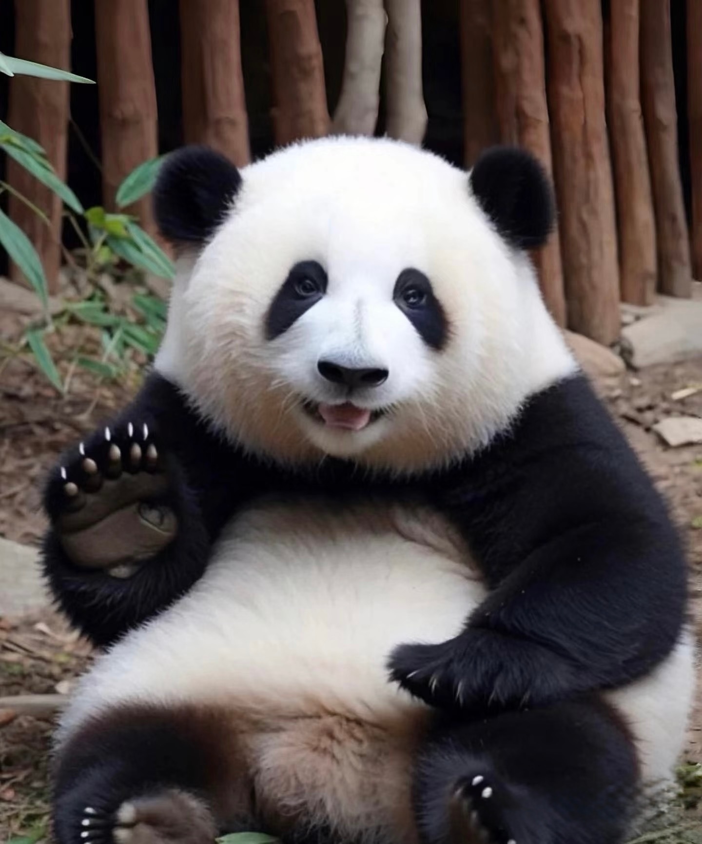 最近生活很像大熊猫，只负责养好自己，吃喝玩乐，聊天跳舞，然后全国巡回，大家过来和
