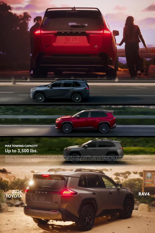 全新丰田Rav4的产品力，让竞品只能望其项背