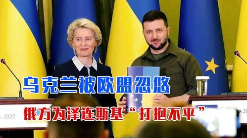 欧盟贸易政策对乌克兰有何影响欧盟本想拿钢铁大棒敲中国，结果一棒子抡到了替它挡枪的