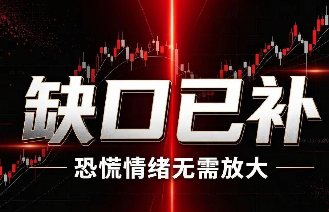 大盘底部缺口完成回补，市场恐慌情绪无需放大午盘指数持续下探，沪指最低下探至392