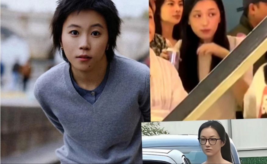 李嫣又跟着窦靖童宋妍霏一起玩，三人感情真好，嫣儿在人堆里有鹤