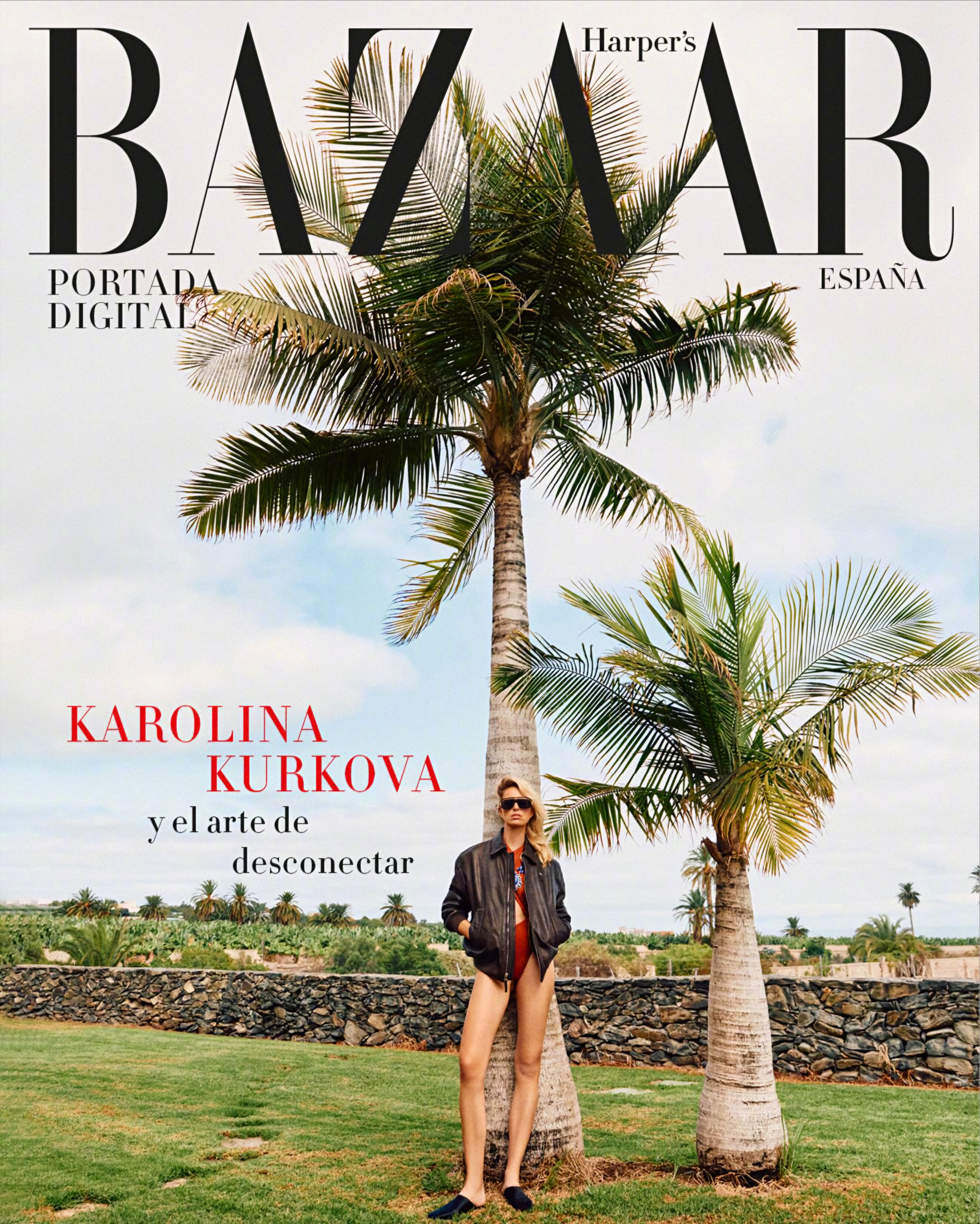 Harper's BAZAAR Spain 西班牙版时尚芭莎四月电子刊，超模 K