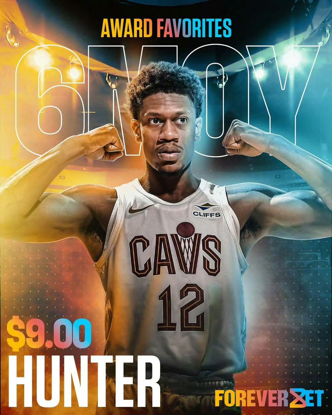 骑士nba我的赛博篮球搭子 亨特成为新赛季最佳第六人最热门人选！ ​​​