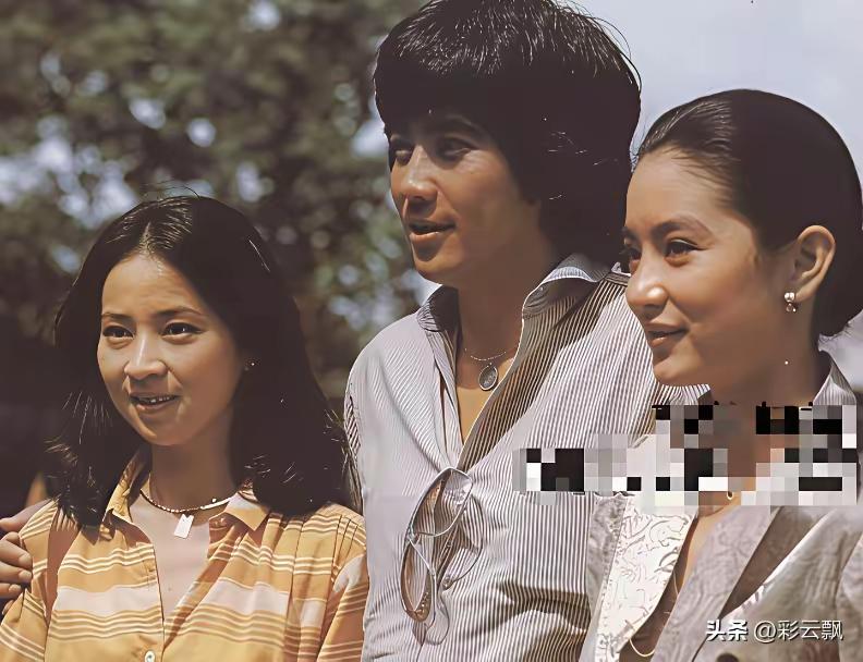和任何人拍照
林青霞就没有输过
东南亚第一美女可不是吹的
就连林凤娇站在旁边
也