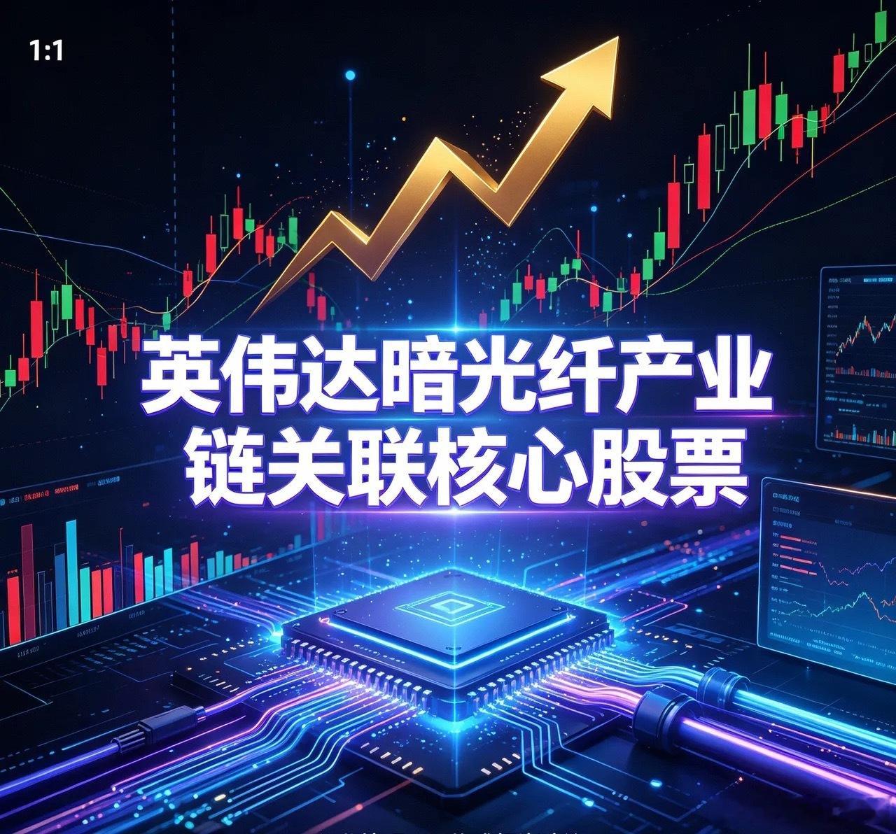 英伟达暗光纤产业链关联核心股票1. 长飞光纤 (601869) 受益逻辑：康宁产