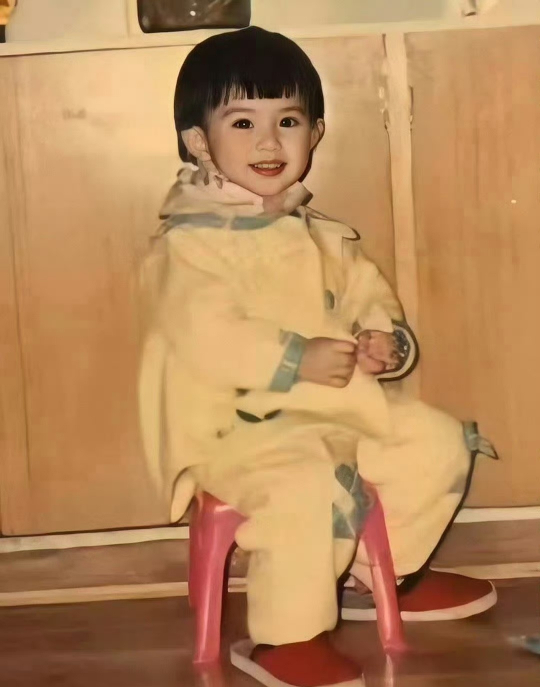 孟子义从小就是大眼萌妹！ ​​​