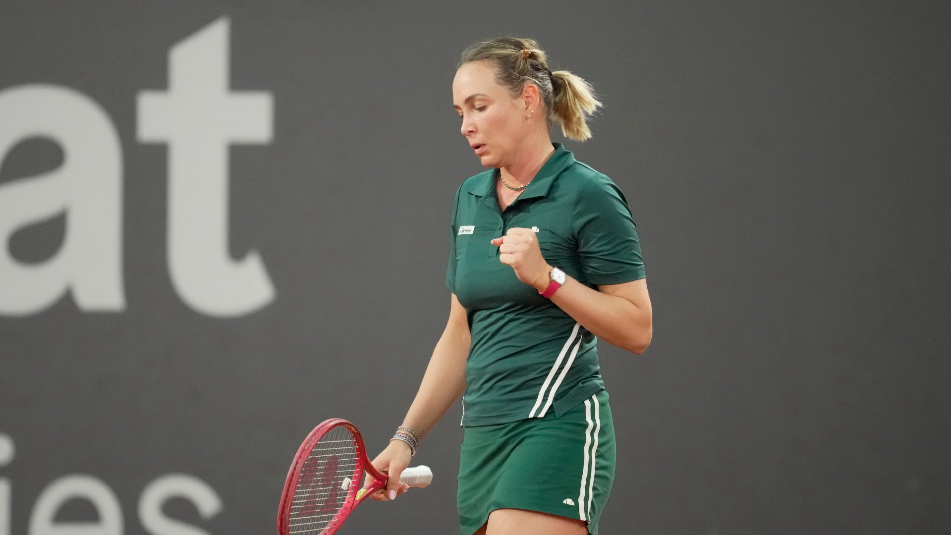 维基奇重返巡回赛四强！WTA500林茨站1/4决赛，从资格赛突围的维基奇以7-5