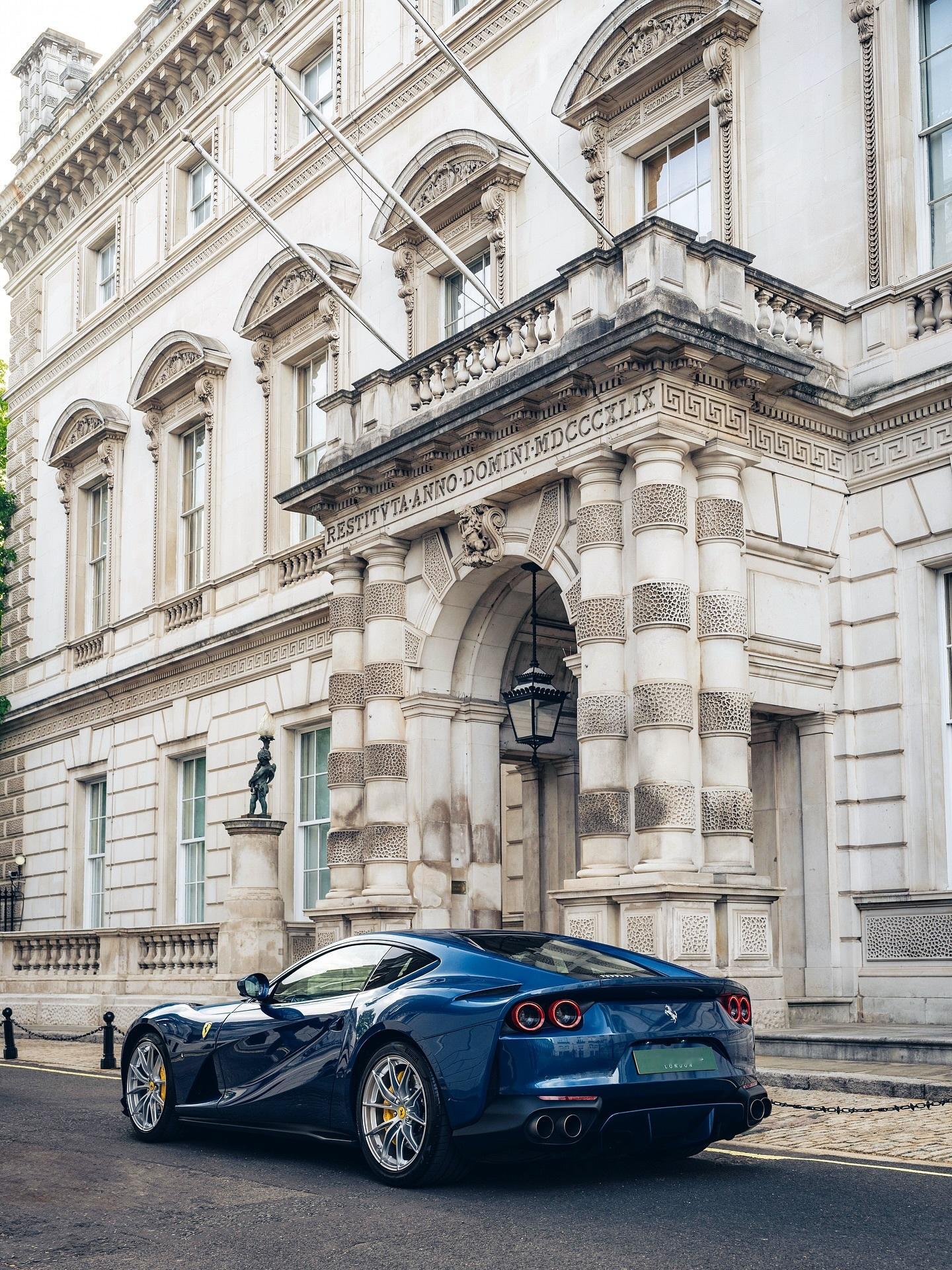 Ferrari 812法拉利 蓝外蓝内 太有品味！ 