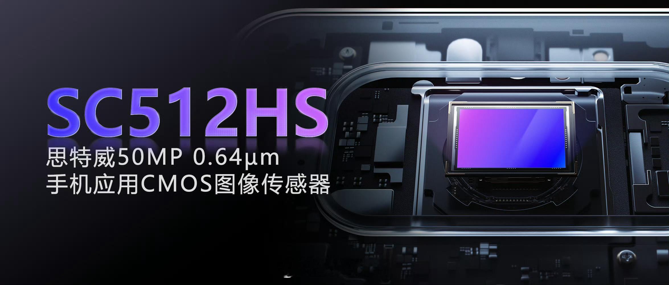 思特威发布新款手机CMOS图像传感器SC512HS，其主要信息如下：1/2.76