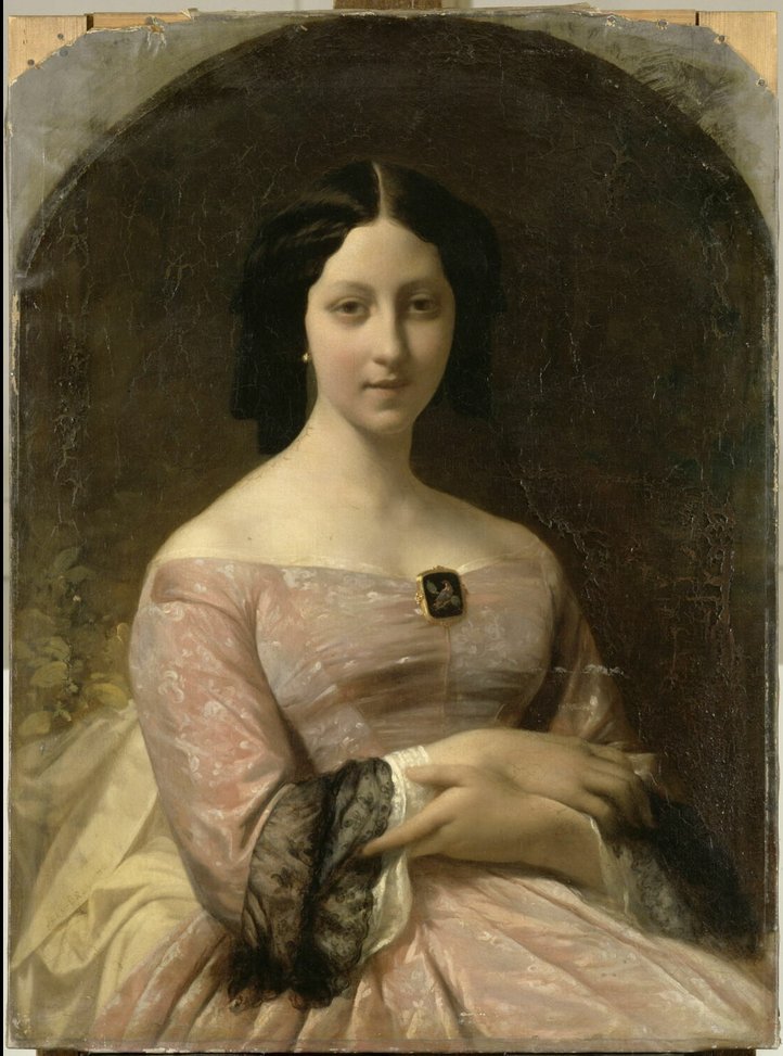 Jean-François Brémond画家女儿 Portrait de Ml