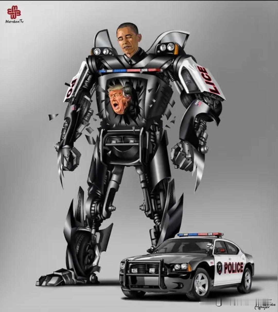 #曝特朗普发涉种族主义视频被批后发怒#特朗普也好，奥巴马也罢，大人物自然有大胸怀