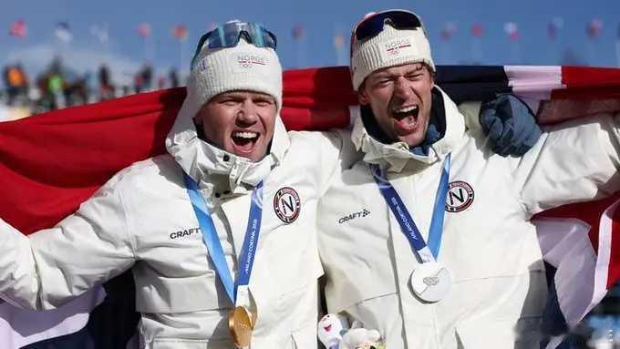 米兰冬奥会 挪威队创造了单届冬奥会金牌最多的纪录。挪威运动员共获得17枚金牌，目