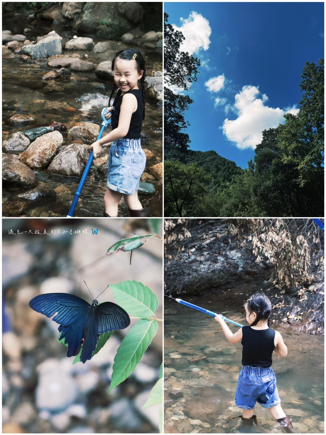 🏕️溯溪捕鱼露营 ｜带着娃来找回童年～