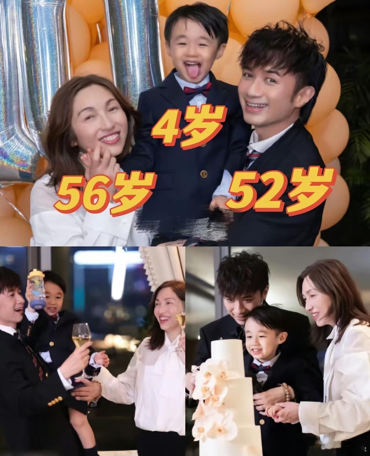 古巨基和老婆因工作结缘53岁古巨基官宣二胎得子，57岁妻子陈韵晴再产男婴！陈韵晴