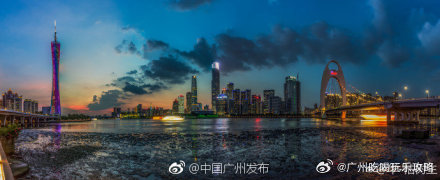 一组广州美景的高清大图，手机电脑桌面背景换起来~ 
