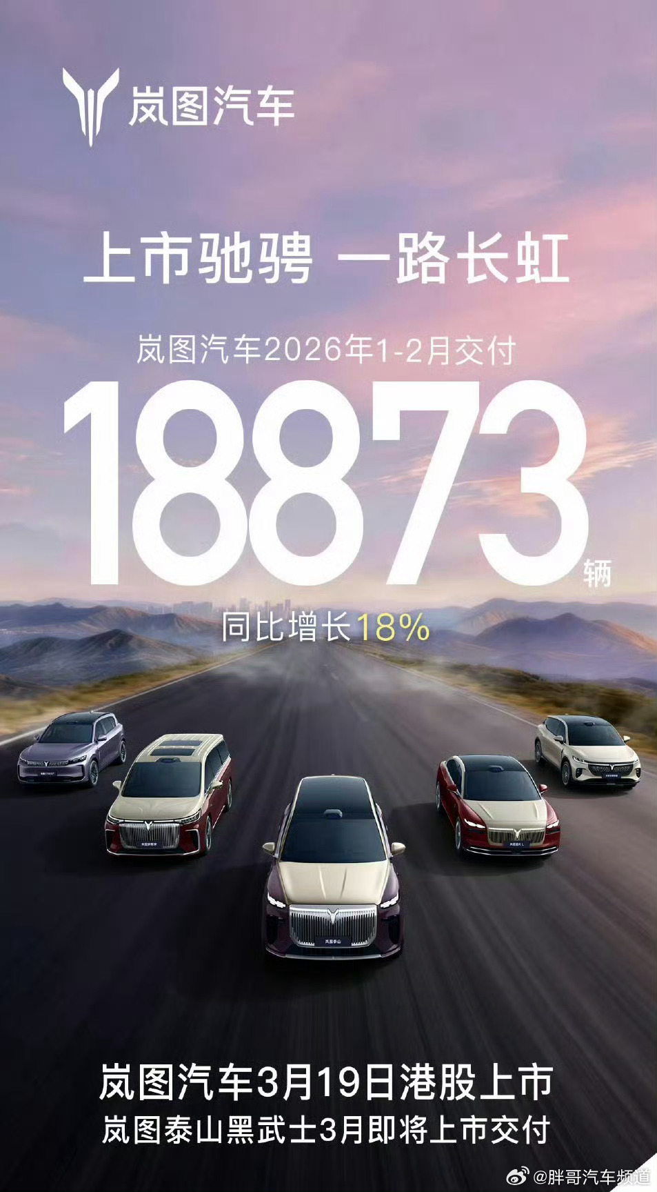 胖哥汽车频道 来看看各家战况~ 问界2月交付大v聊车 