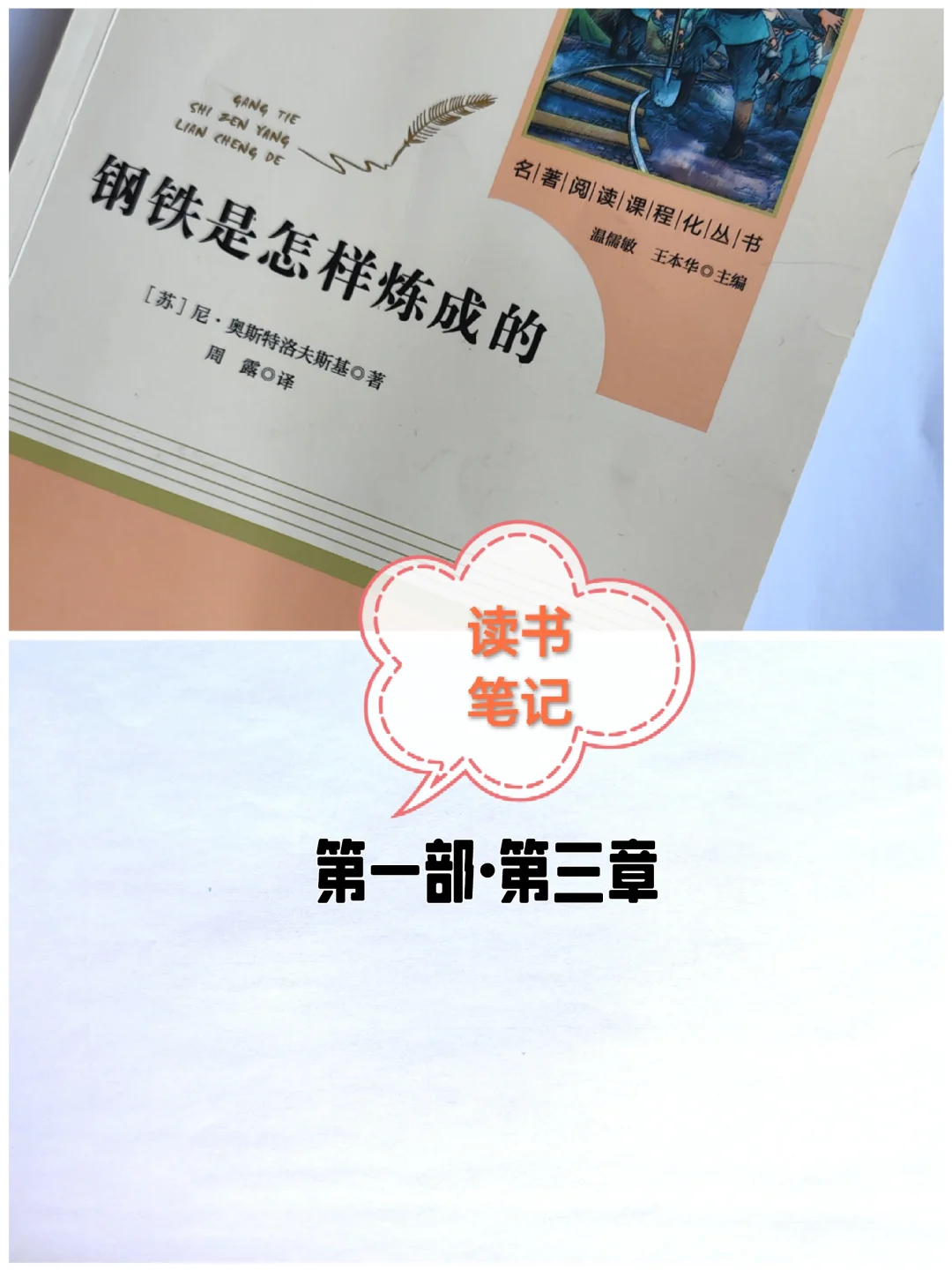 《钢铁是怎样炼成的》笔记：第一部第三章