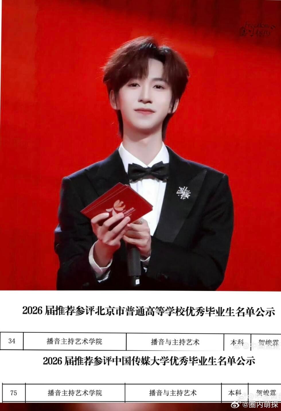 大家可以放心问贺峻霖知网是什么了大家可以放心问贺峻霖知网了 兼顾舞台与学业的四年
