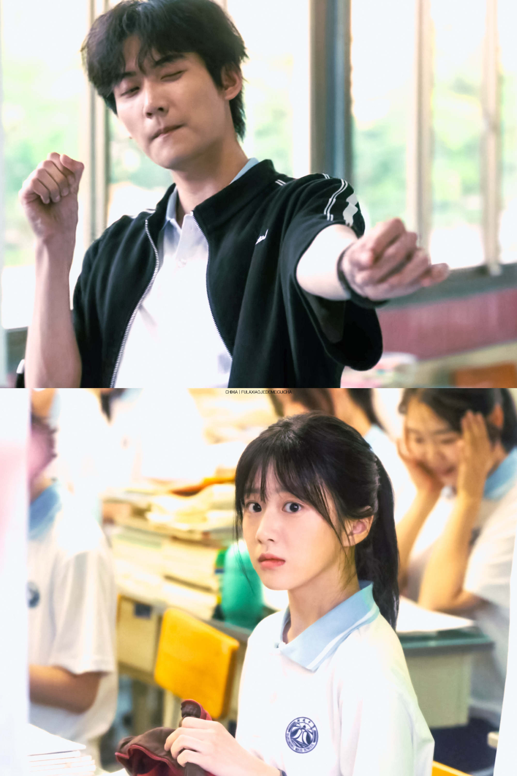 炽夏古早台偶味 现实恋爱没劲，不如看剧里俩人“演二人转”。清醒独立是日常，但偶尔